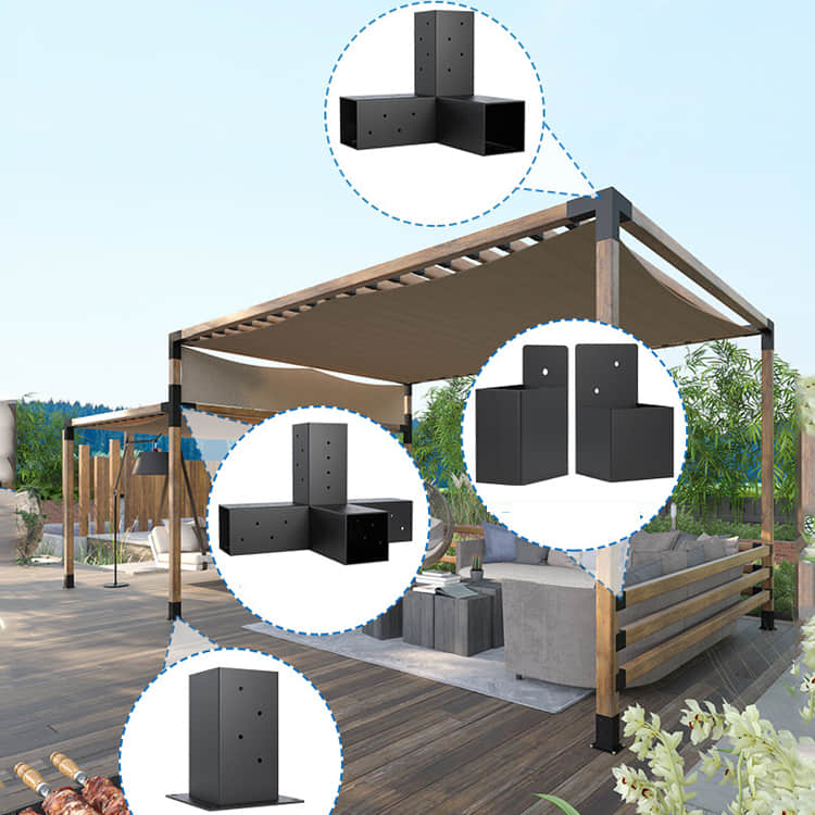 Pergola brackets,Pergola bracket kit