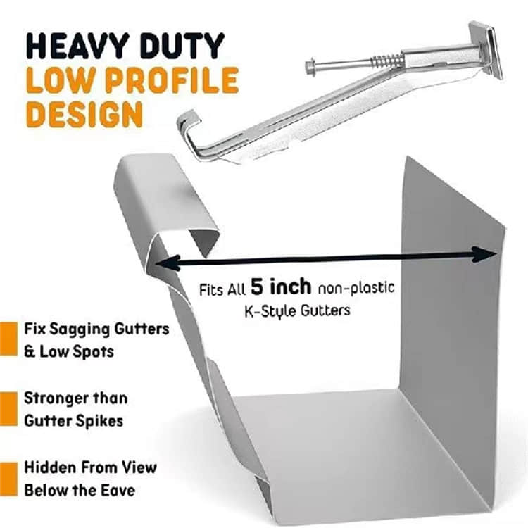 5" 6" 7" 8" K style Gutter hanger