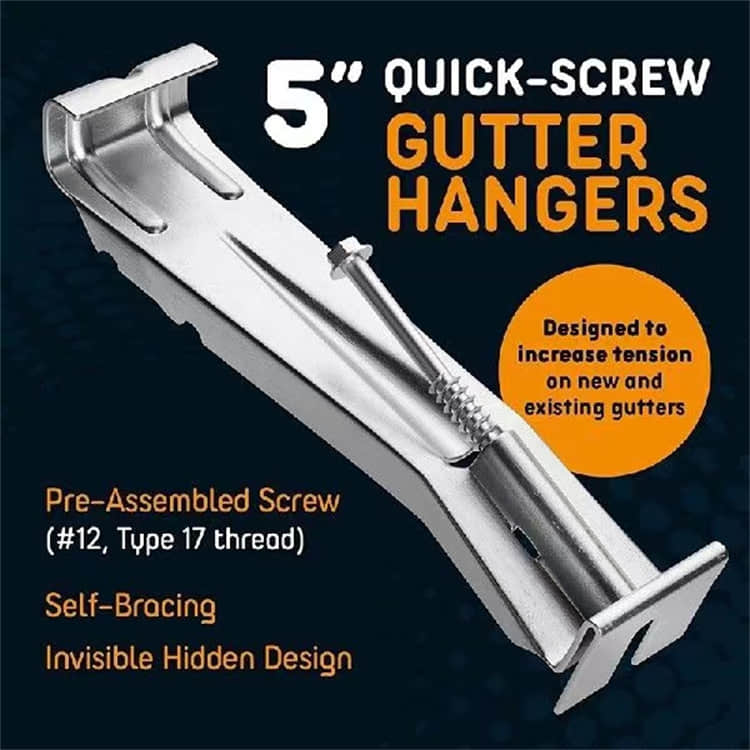 5" 6" 7" 8" K style Gutter hanger
