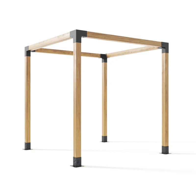 4x4 Pergola Bracket Kit – Heavy-Duty Steel, Rust-Resistant, Easy DIY Installation 