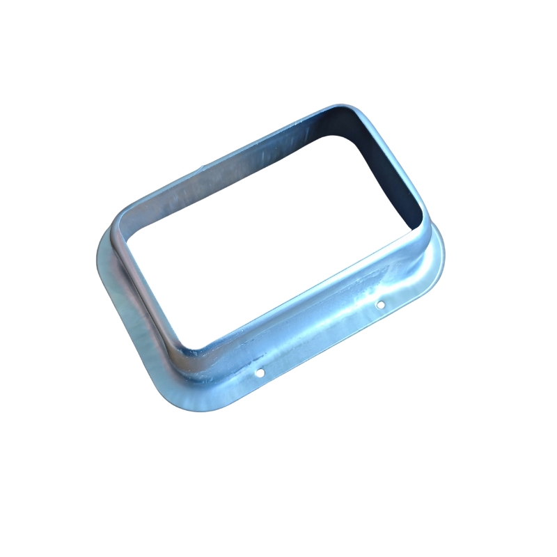 3x4 square outle used for the gutter downpipe.