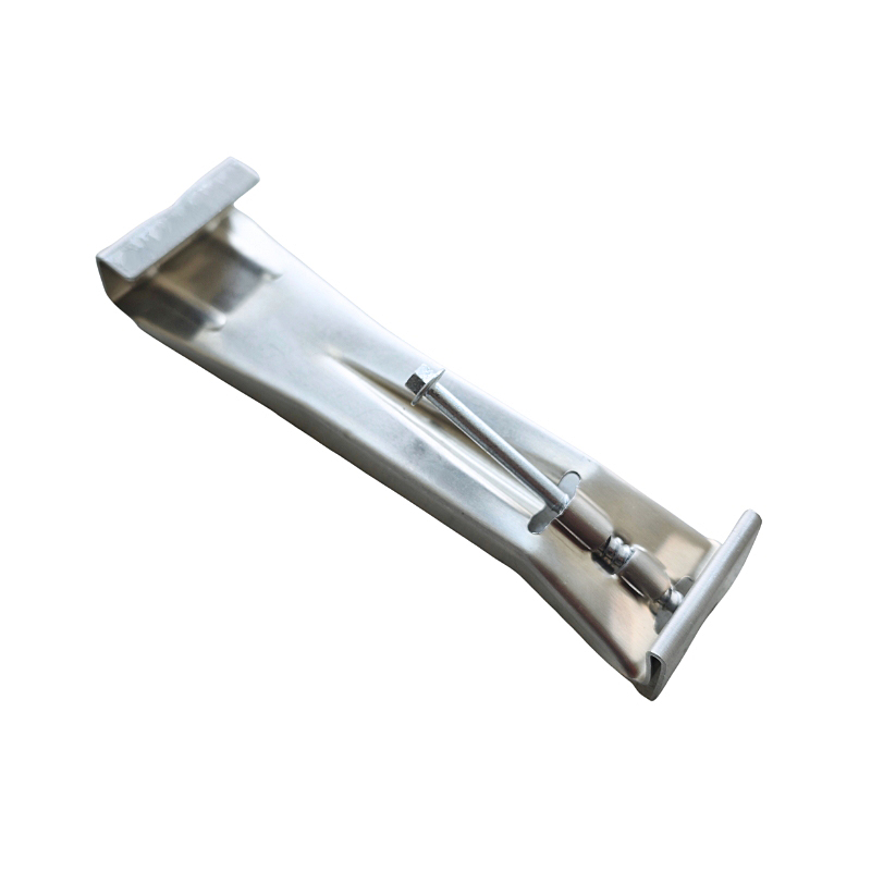 6" K Type Aluminum Alloy Gutter Hanger With Clips And Quick Screws