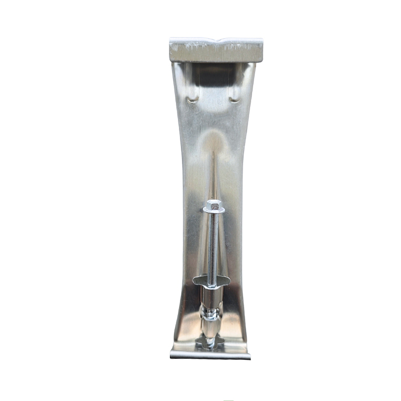 6" K Type Aluminum Alloy Gutter Hanger With Clips And Quick Screws