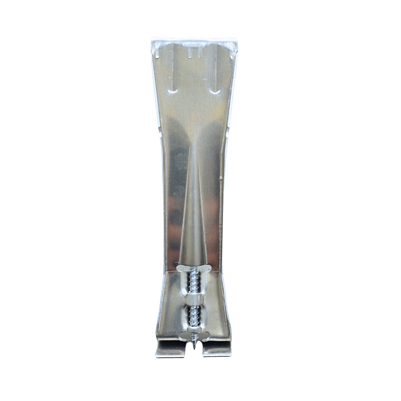 6" K Type Aluminum Alloy Gutter Hanger With Clips And Quick Screws