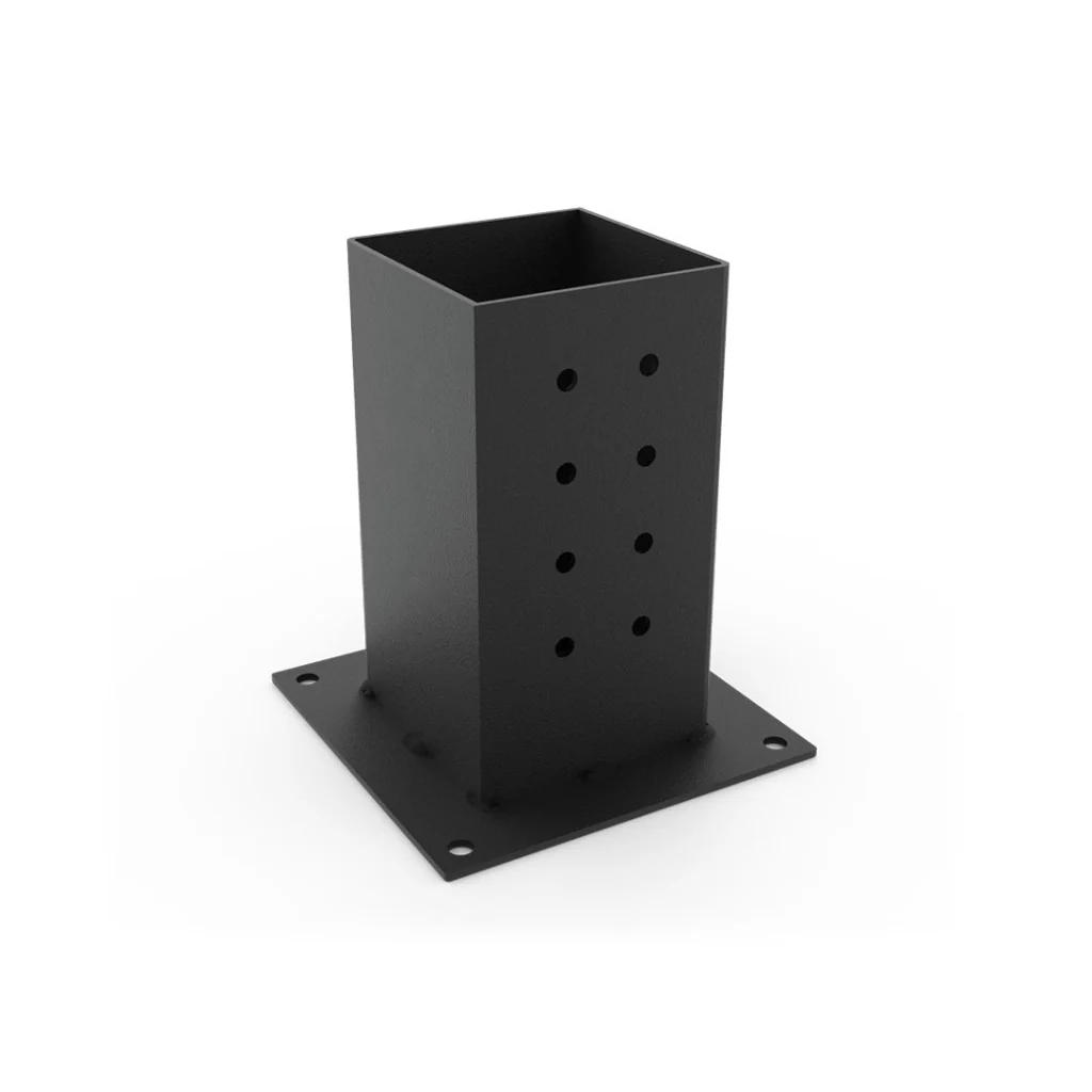 4x4 Base Pergola Bracket | Heavy-Duty Carbon Steel | Custom Sizes Available 4x4 Base Pergola Bracket | Heavy-Duty Carbon Steel | Custom Sizes Available