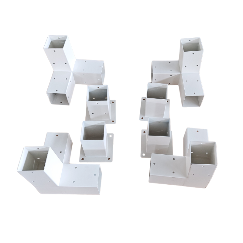 5° Slope Pergola Bracket Kit for 90x90 Timber Posts | Easy Assembly & Rust-Resistant