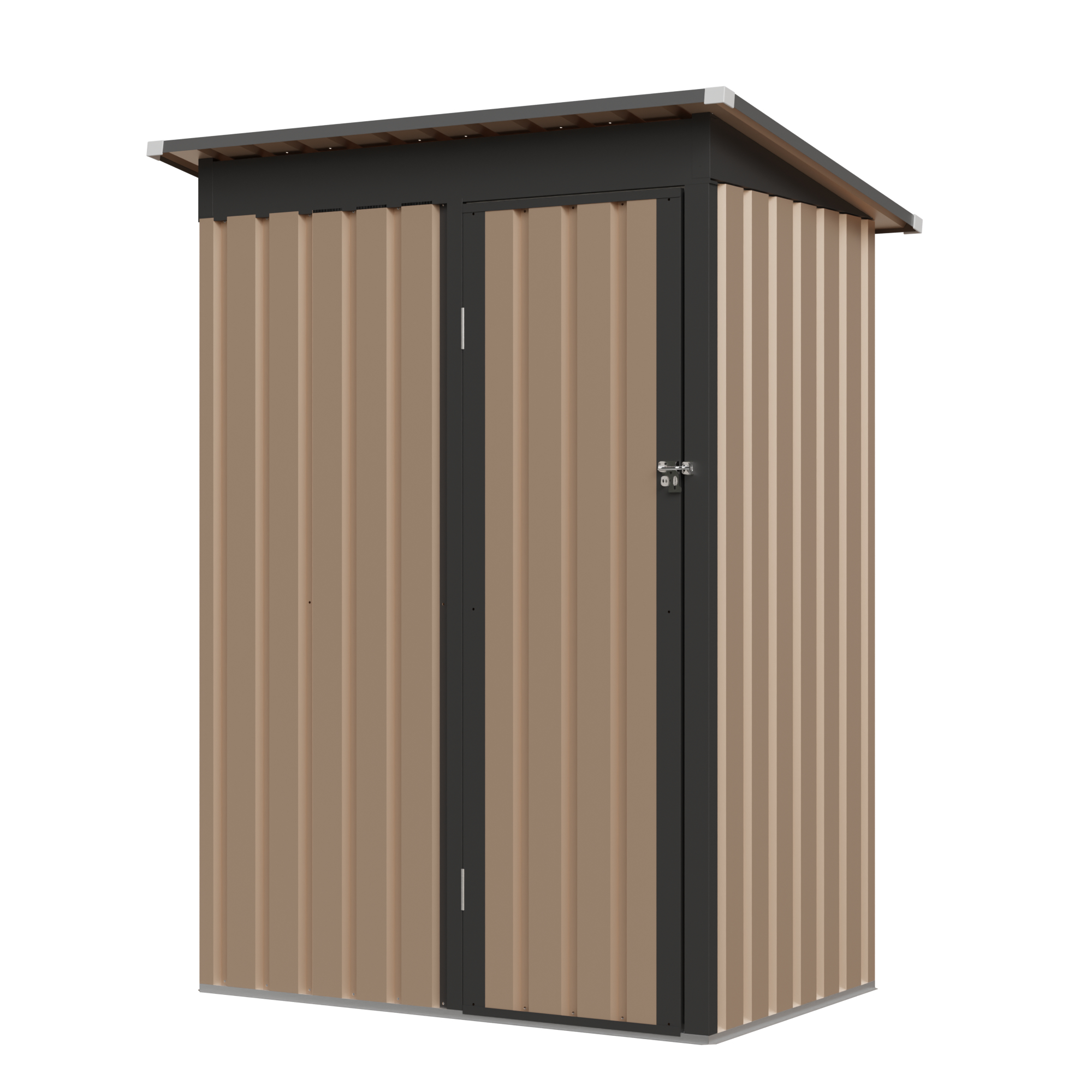 Outdoor Garden Storage Shed Waterproof Metal Tool House for Backyard
